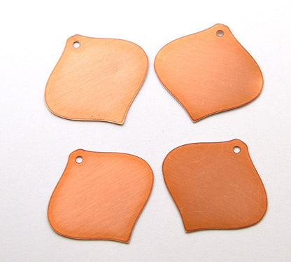 Copper Blanks - 104# Drop Copper blank 24 Gauge, Solid