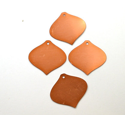 Copper Blanks - 104# Drop Copper blank 24 Gauge, Solid