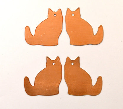 Copper Blanks - 133# Cat copper blank 35mm, 24 Gauge, Solid