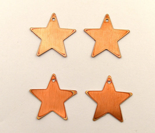 Copper Blanks - 150# Star copper blank - 24 Gauge, Solid
