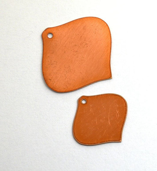 Copper Blanks - 104# Drop Copper blank - 24 Gauge, Solid