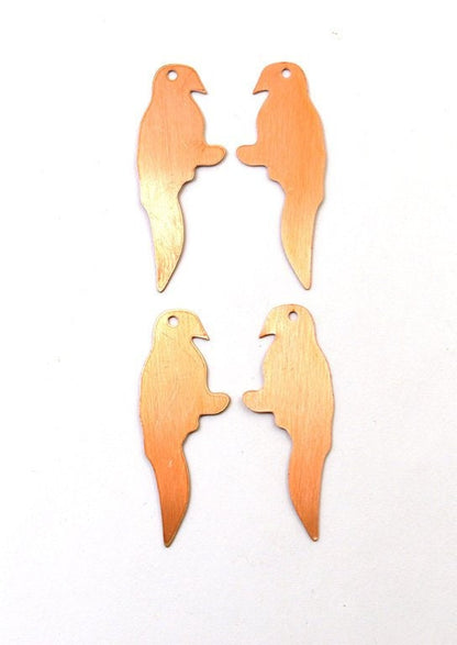 Copper Blanks - 187# Parrot Copper blank - 24g Gauge, Solid