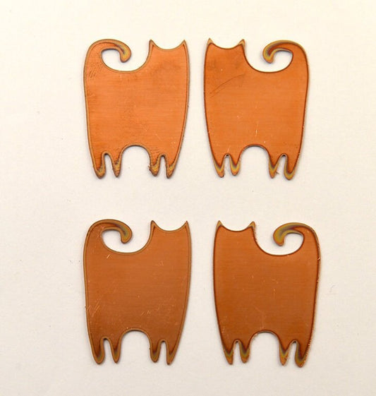 Copper Blanks blank - 141# Cat copper blank 24 Gauge, Solid