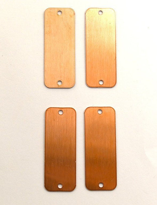 Copper Blanks - 146# Rectangle copper blank -24 Gauge, Solid