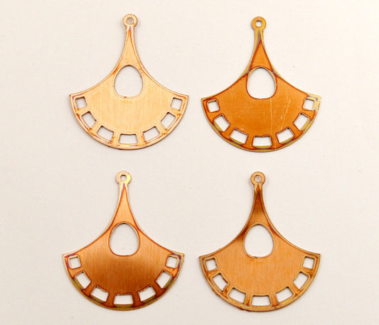 Copper Blanks - 153# Drop copper blank 24 Gauge, Solid