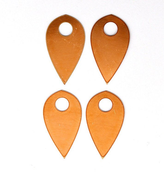 Copper Blanks - 158# Drop copper blank - 24 Gauge, Solid