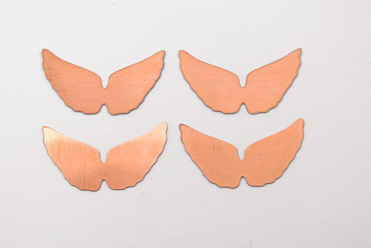 Copper Blanks - 217# Wing copper blank - 24 Gauge, Solid
