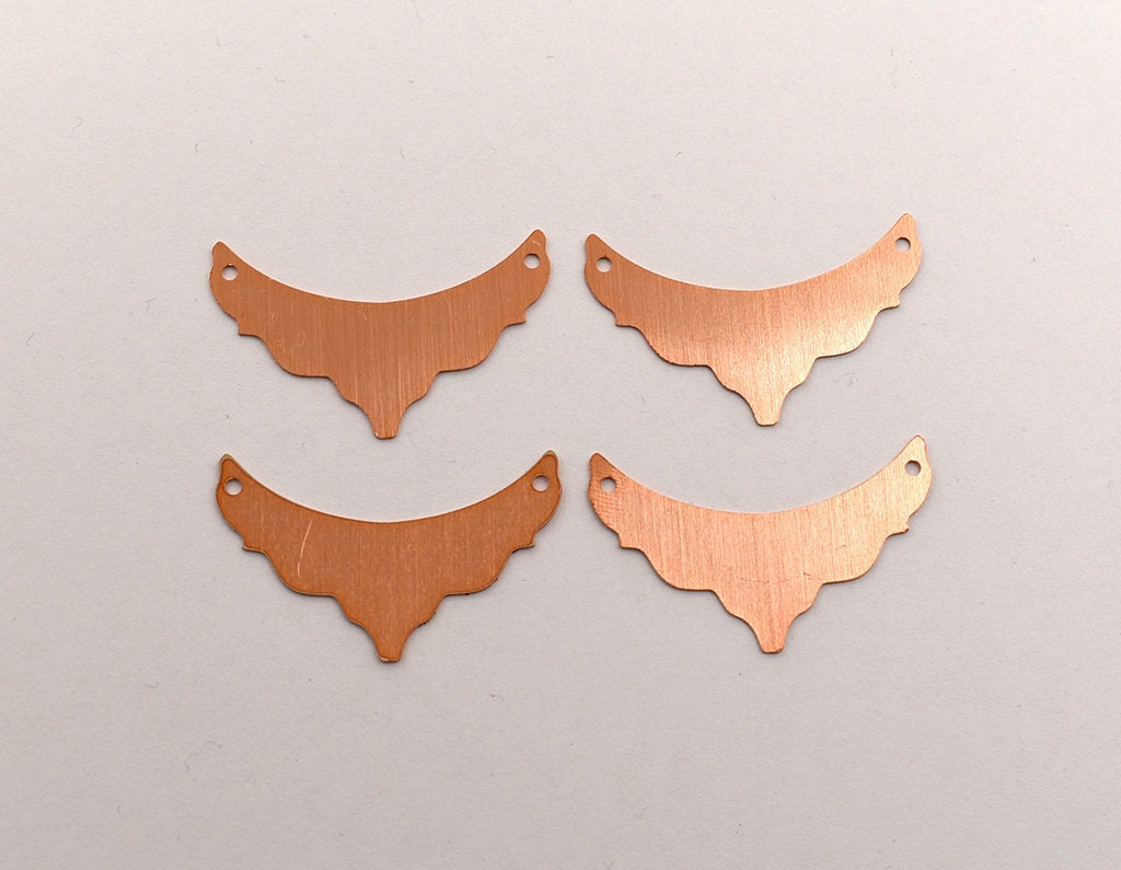Copper Blanks - 220# Wings copper blank - 24 Gauge, Solid