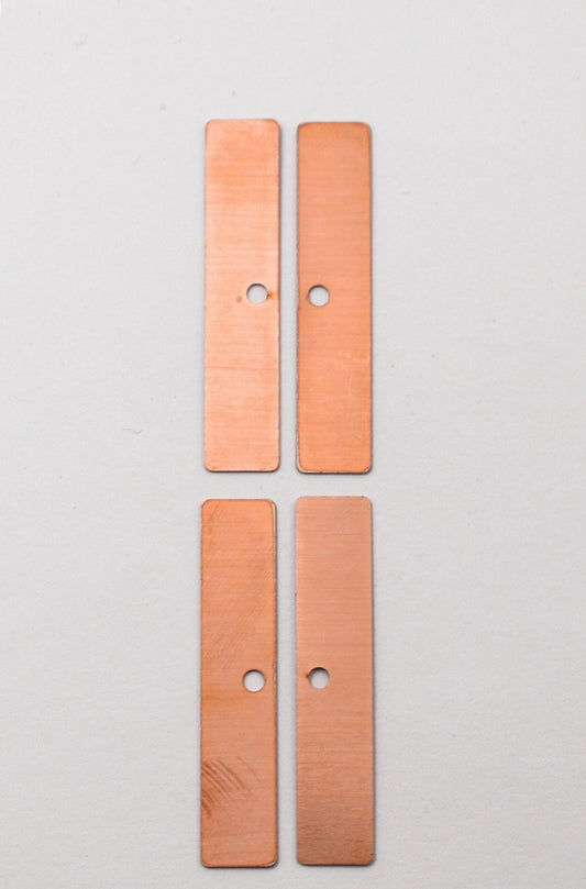 Copper Blanks - 144b# Holder copper blank - 24 Gauge, Solid