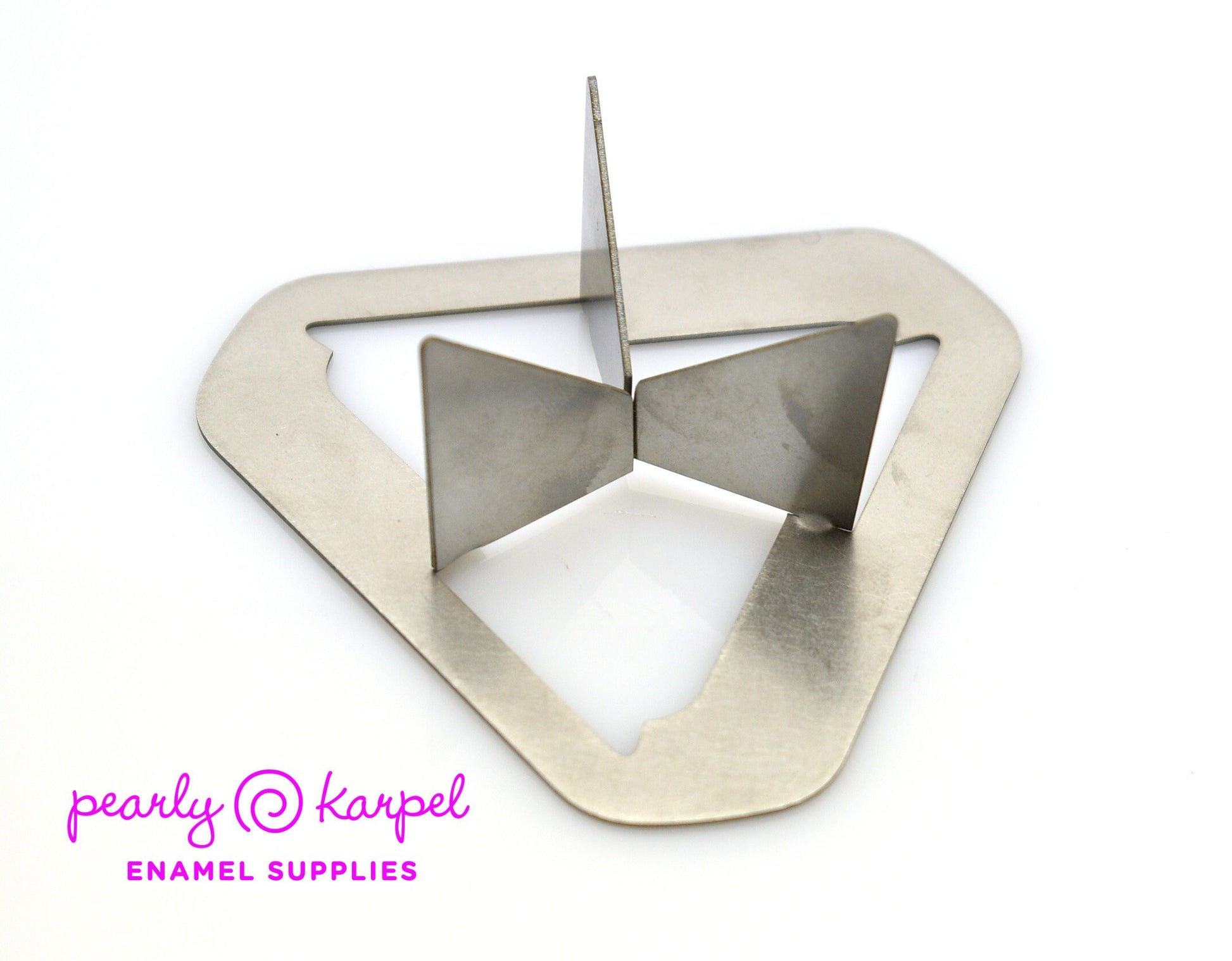 Enameling Supplies 3 Point Trivet for Torch Firing, Enameling, Diameter 3", Hight 1"