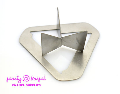 Enameling Supplies 3 Point Trivet for Torch Firing, Enameling, Diameter 3", Hight 1"