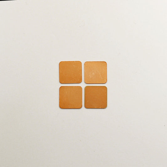 Copper Blanks - 219# without hole Small rectangle no hole copper blank