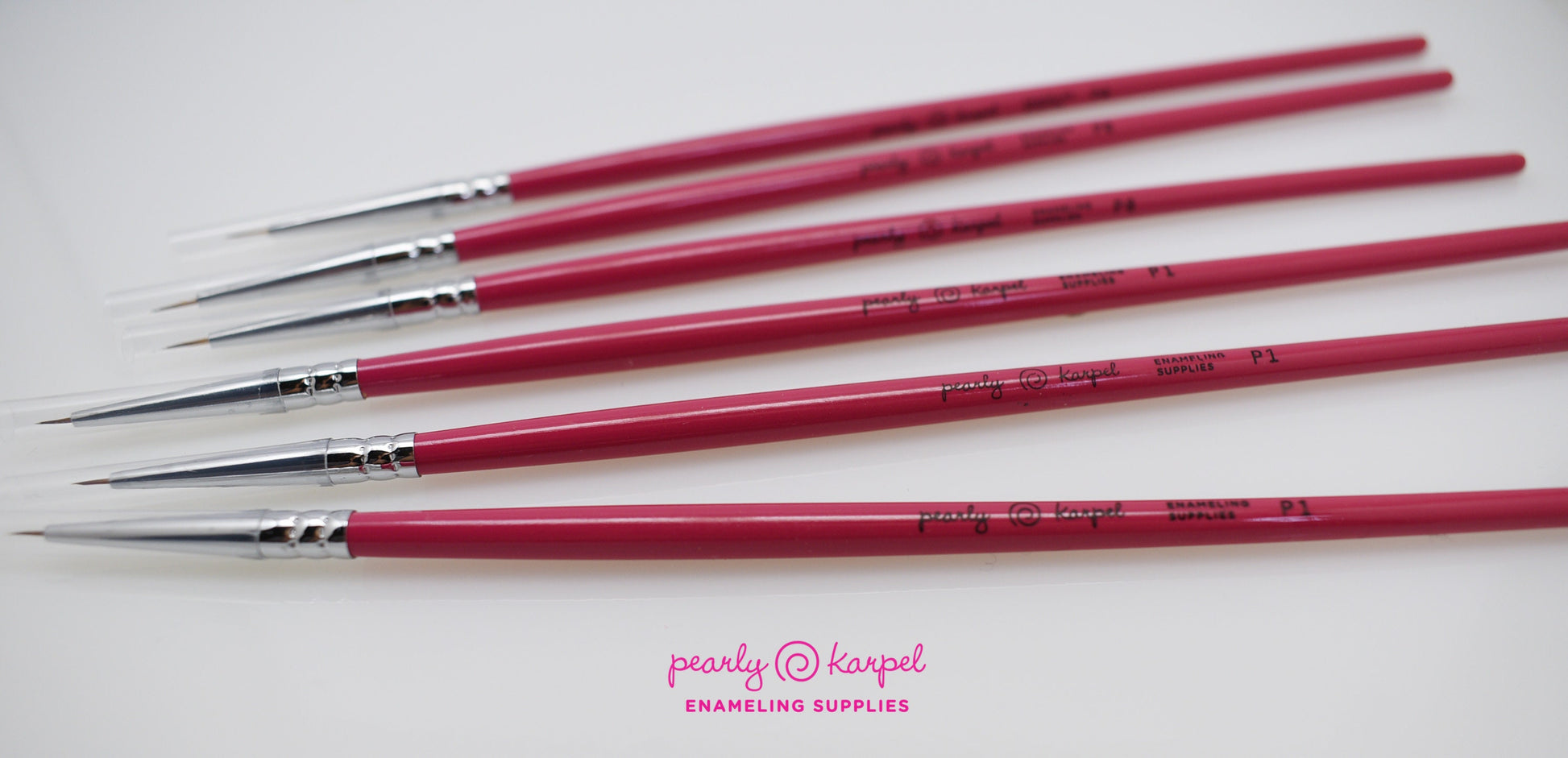 Enameling Supplies 1pc Paint Brush Professional Animal Hair Detail Miniature Brushe
