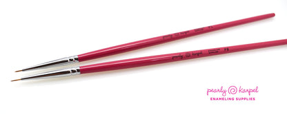 Enameling Supplies 1pc Paint Brush Professional Animal Hair Detail Miniature Brushe