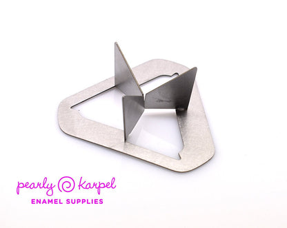 Enameling Supplies 3 Point Trivet for Torch Firing, Enameling, Diameter 3", Hight 1"