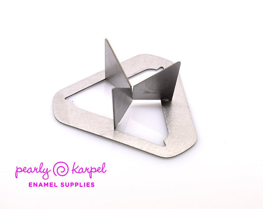 Enameling Supplies 3 Point Trivet for Torch Firing, Enameling, Diameter 3", Hight 1"