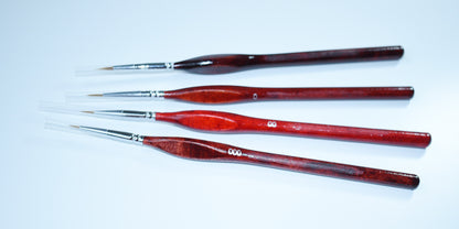 Enameling Supplies 1pc Paint Brush Professional Animal Hair Detail Small Brushe