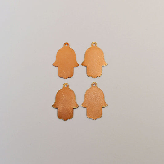 Copper Blanks - 236# Hamsa copper blank - 24 Gauge, Solid