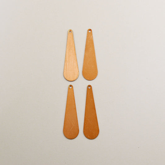 Copper Blanks - 237# Copper blank,24 Gauge, Solid , pack of 4