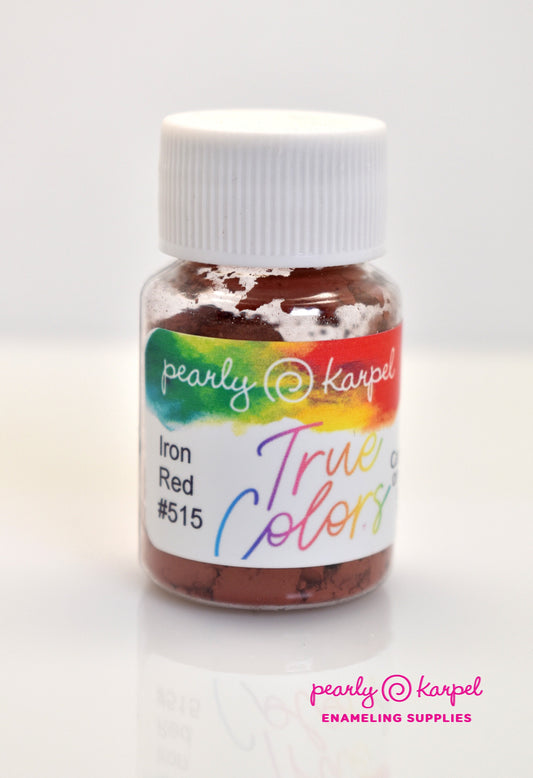 Paints - True Colors Paints For Enamels - iron red 515, Lead Free