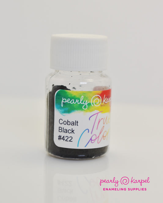 Paints - True Colors Paints For Enamels - Cobalt black 422, Lead Free