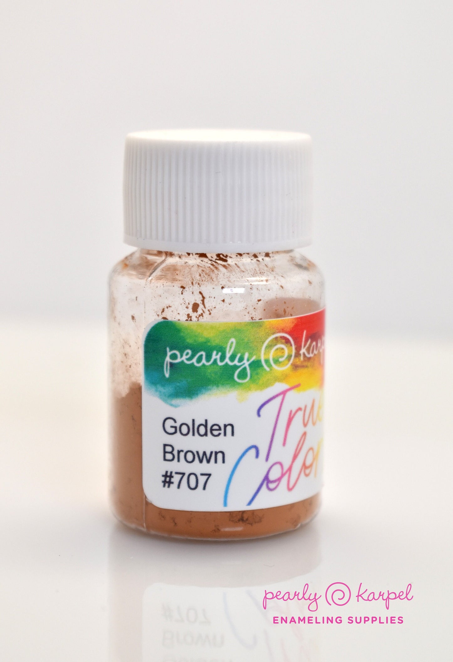 Paints - True Colors Paints For Enamels - Golden brown 707 Lead Free