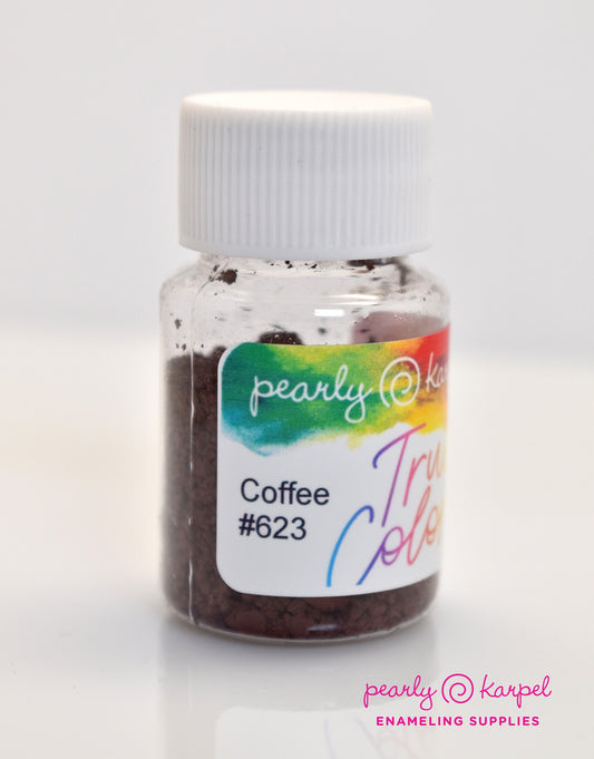 Paints - True Colors Paints For Enamels - Coffee 623, Lead Free