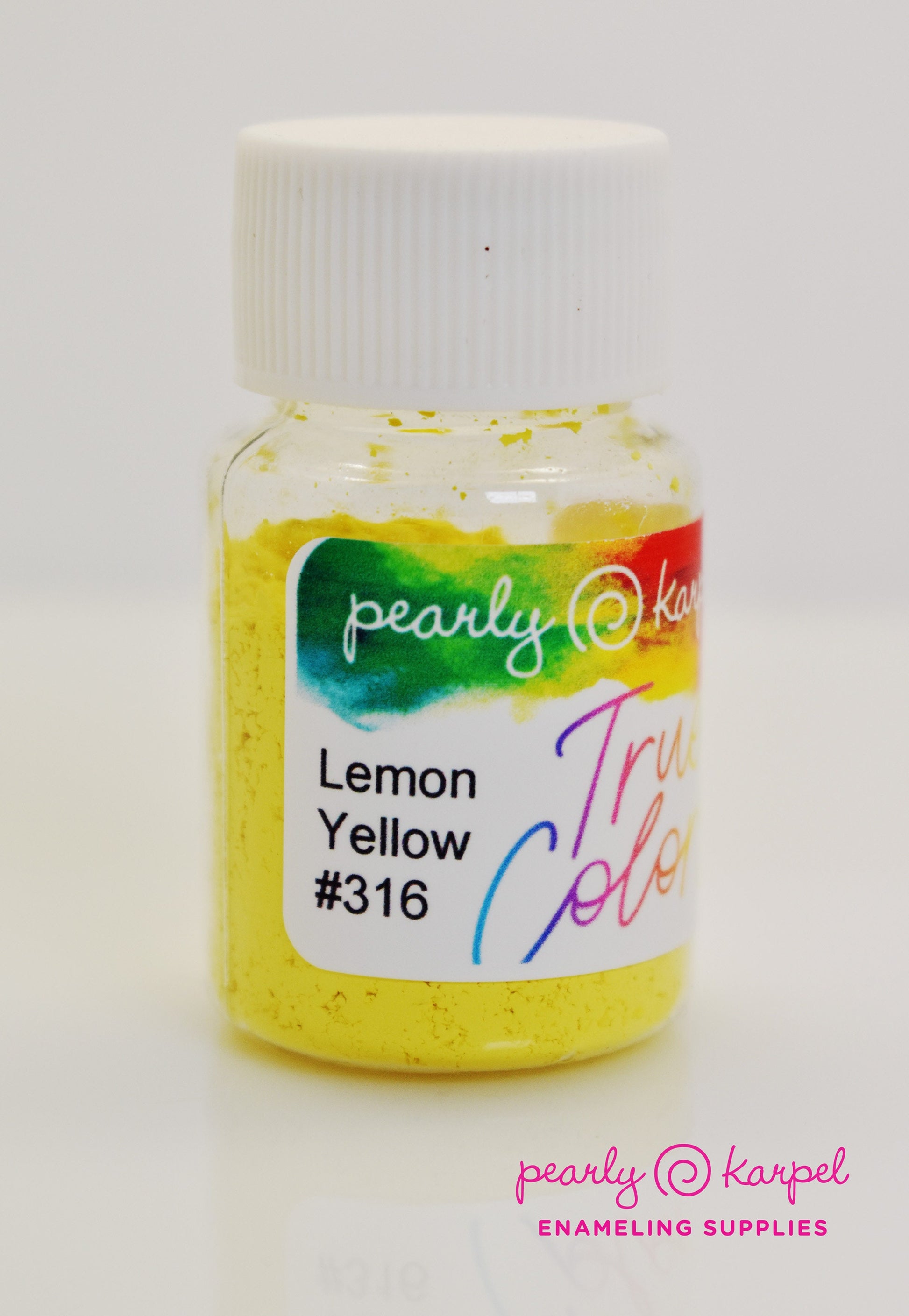 Paints - True Colors Paints For Enamels - Lemon Yellow 316 Lead Free