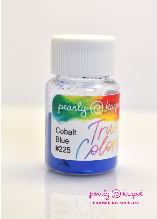 Paints - True Colors Paints For Enamels - Cobalt blue 225 Lead Free