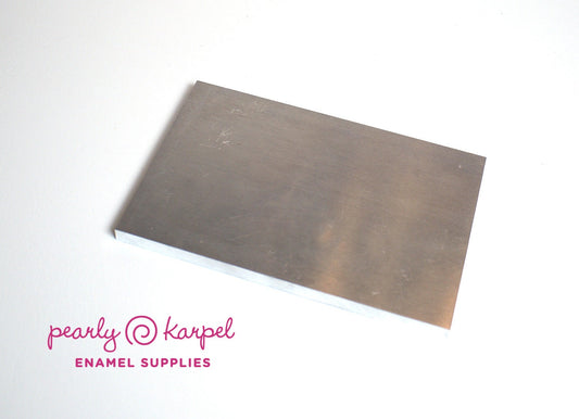 Enameling Supplies Aluminum Bench Block Jewelers Block Metal Working Anvil 6x4.8in - Jewelry tools - Jewelry making