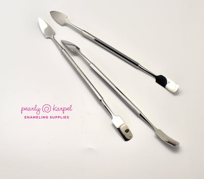 Paints - Spatula for lampworking and enameling - great for adding murrinis