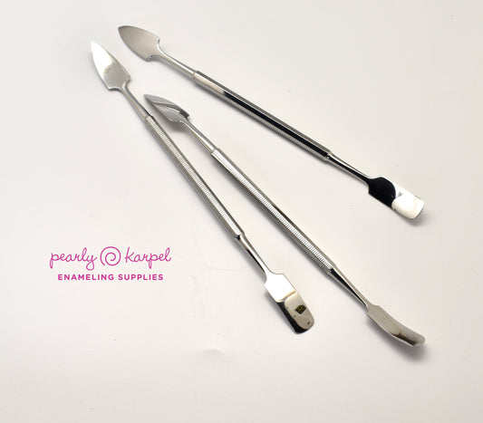 Paints - Spatula for lampworking and enameling - great for adding murrinis
