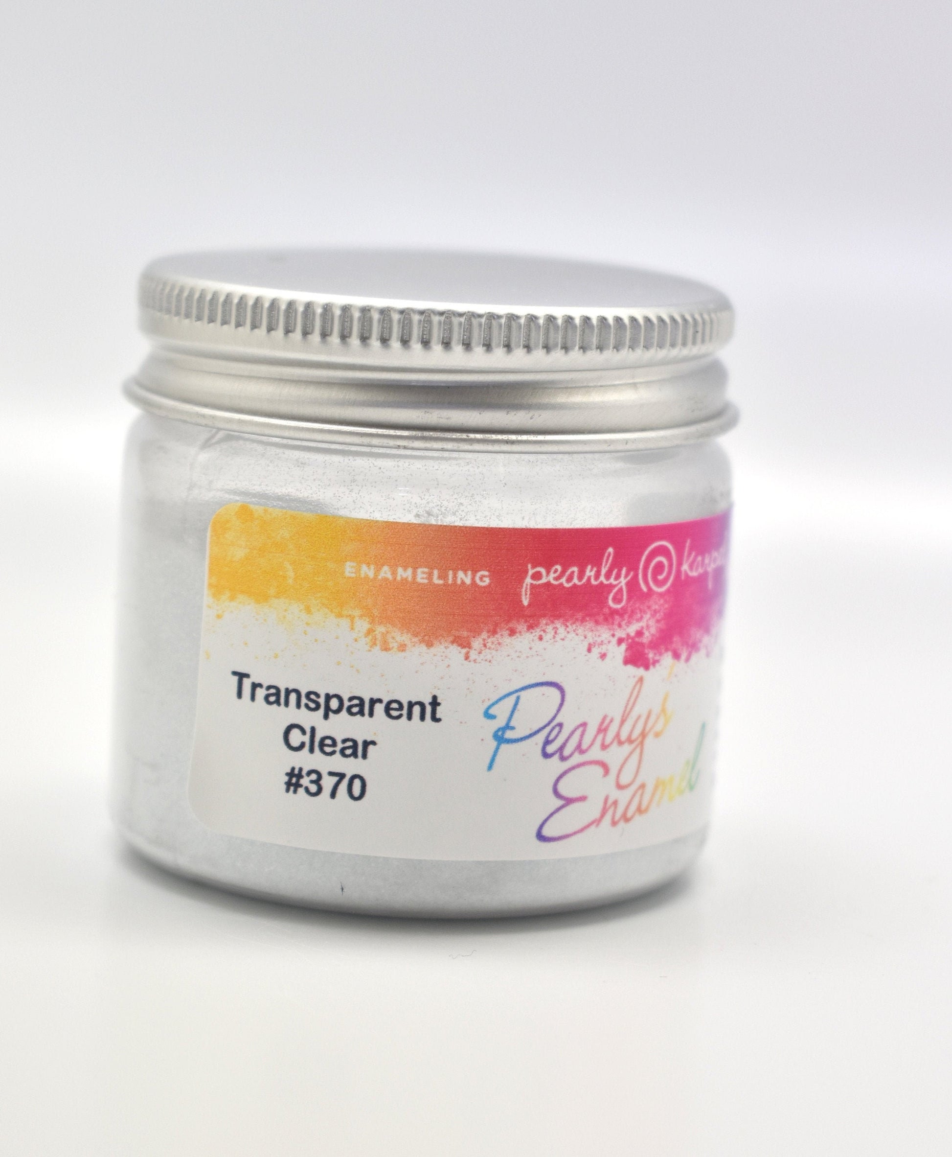 Pearly's Enamel Powder No. 370 Transparent Clear 3oz. (85gr.) Great also for Cloisonné Enameling/Wet Packing Enamels