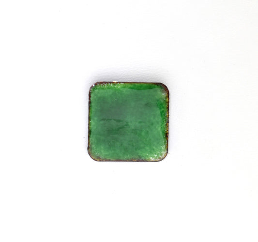 Pearly's Enamel Powder No. 138 Transparent Dark Green 3oz. (85gr.) Great for torch/kiln/Cloisonné and Wet Packing Enameling