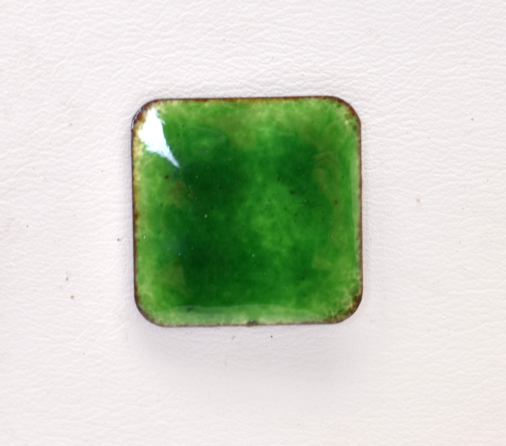 Pearly's Enamel Powder No. 229 Transparent Dark Green 3oz. (85gr.) Great for torch/kiln/Cloisonné and Wet Packing Enameling