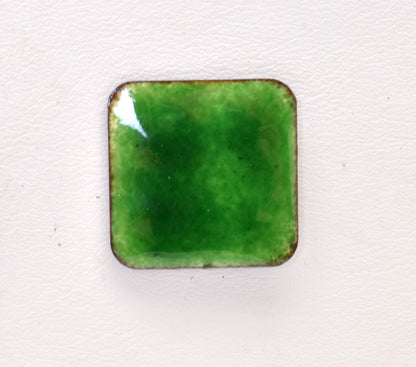 Pearly's Enamel Powder No. 229 Transparent Dark Green 3oz. (85gr.) Great for torch/kiln/Cloisonné and Wet Packing Enameling