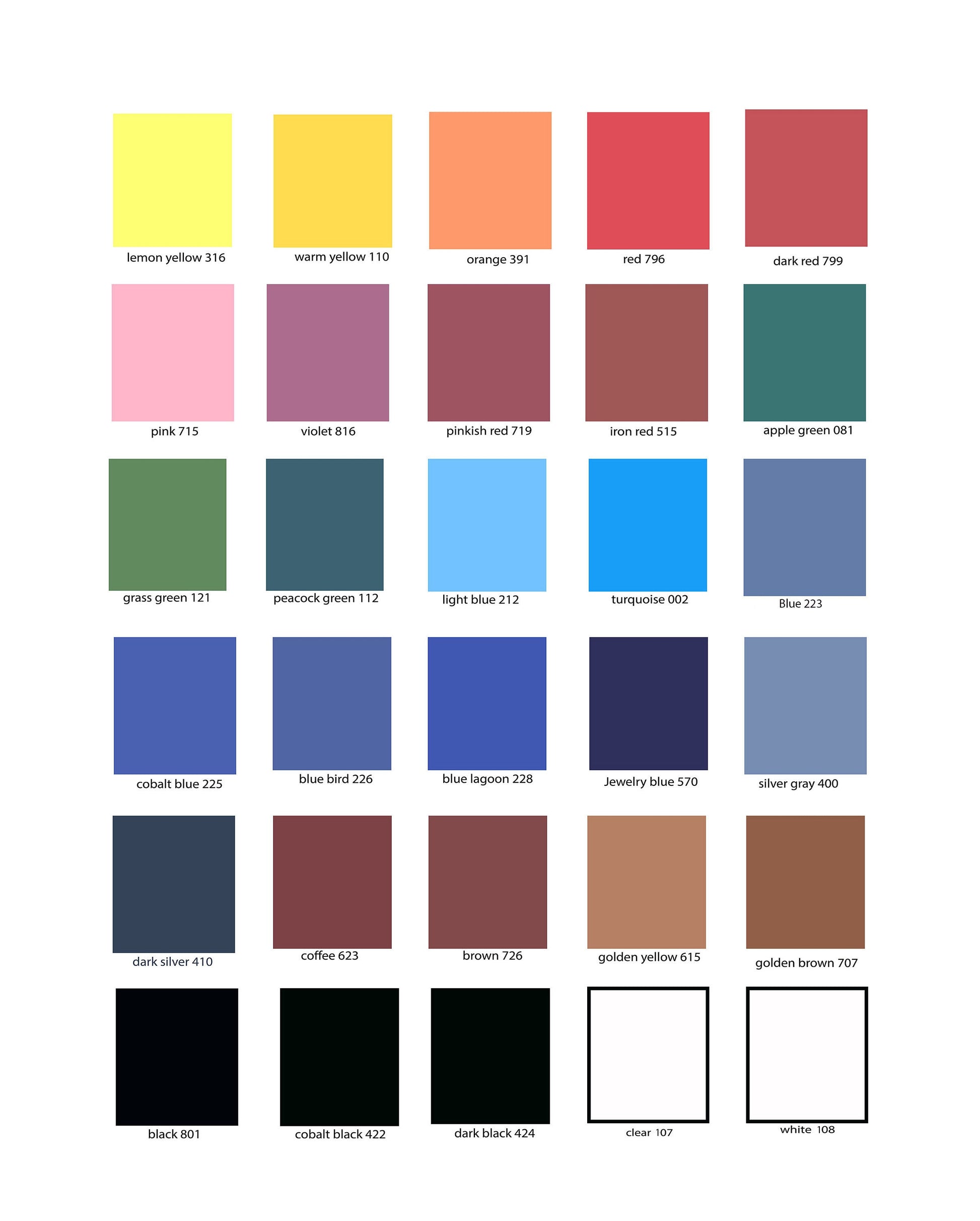 Paints - True Colors Paints For Enamels - light blue 212 Lead Free