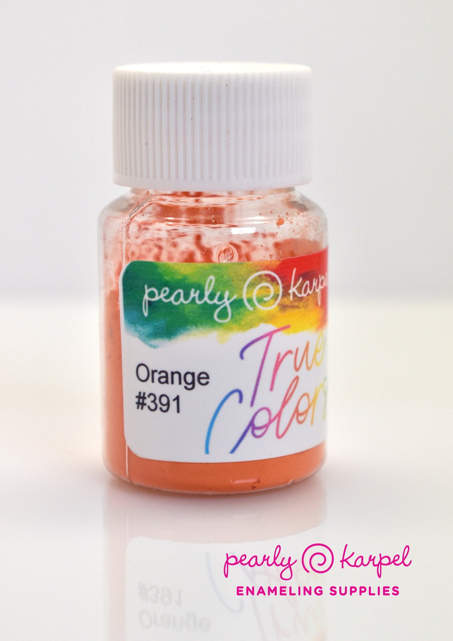 Paints - True Colors Paints For Enamels - Orange 391 Lead Free