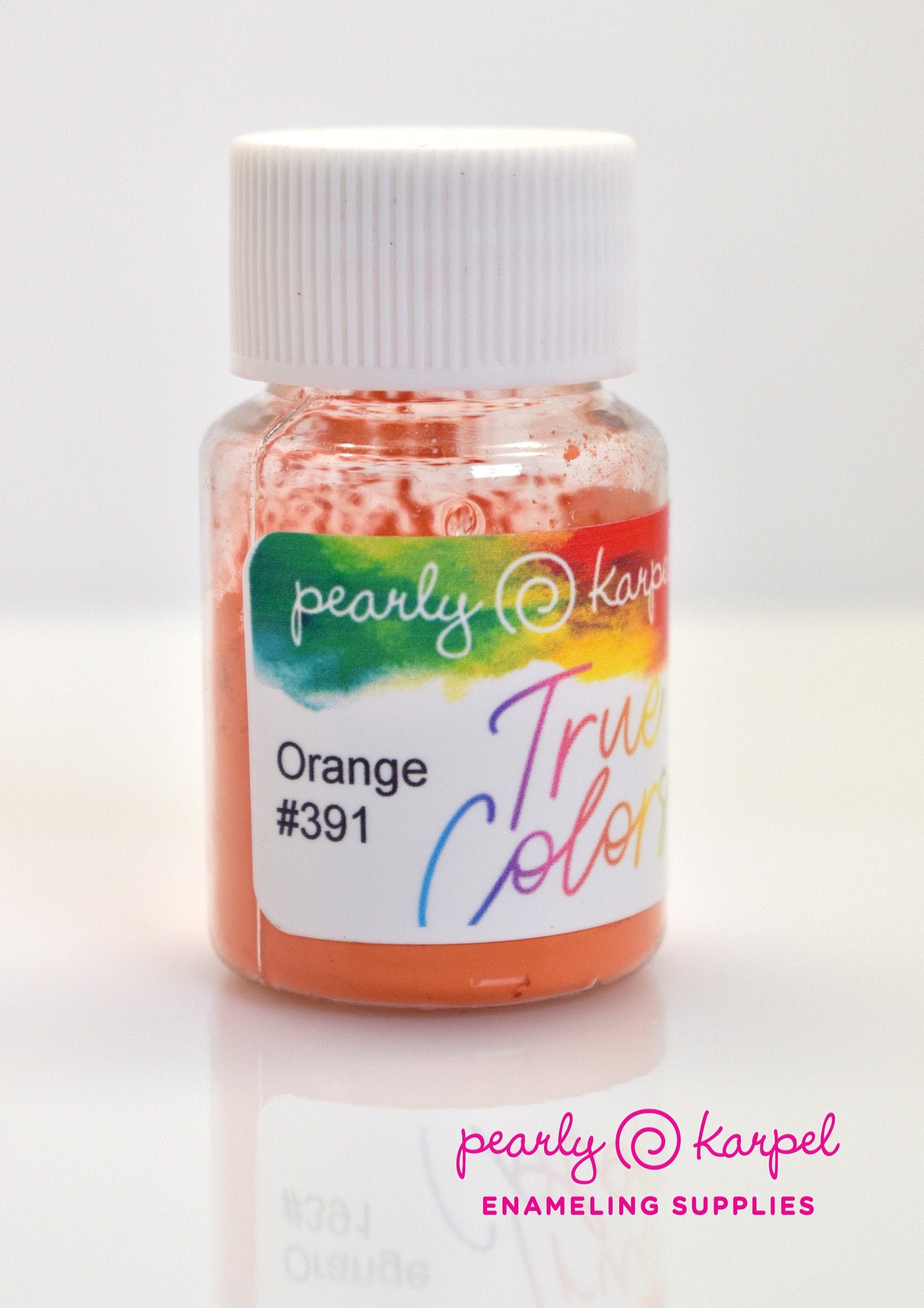 Paints - True Colors Paints For Enamels - Orange 391 Lead Free