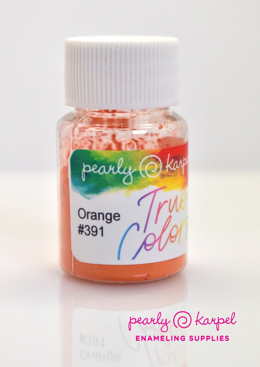 Paints - True Colors Paints For Enamels - Orange 391 Lead Free