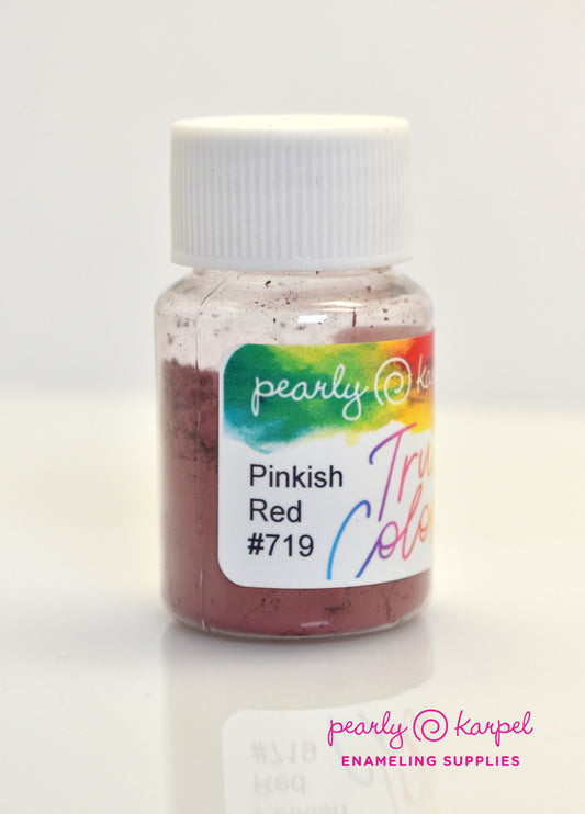 Paints - True Colors Paints For Enamels - pinkish red 719 Lead Free