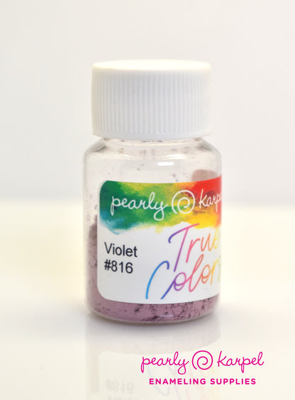 Paints - True Colors Paints For Enamels - violet 816 Lead Free