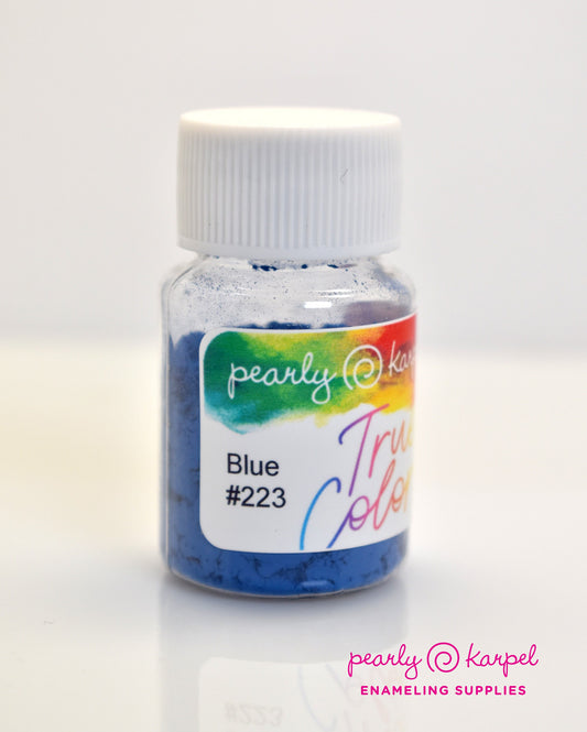 Paints - True Colors Paints For Enamels - Blue 223, Lead Free