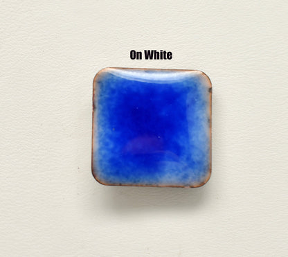 Pearly's Enamel Powder No. 420 Transparent Jewelry light blue 3oz. (85gr.) Great for torch/kiln/Cloisonné and Wet Packing Enameling
