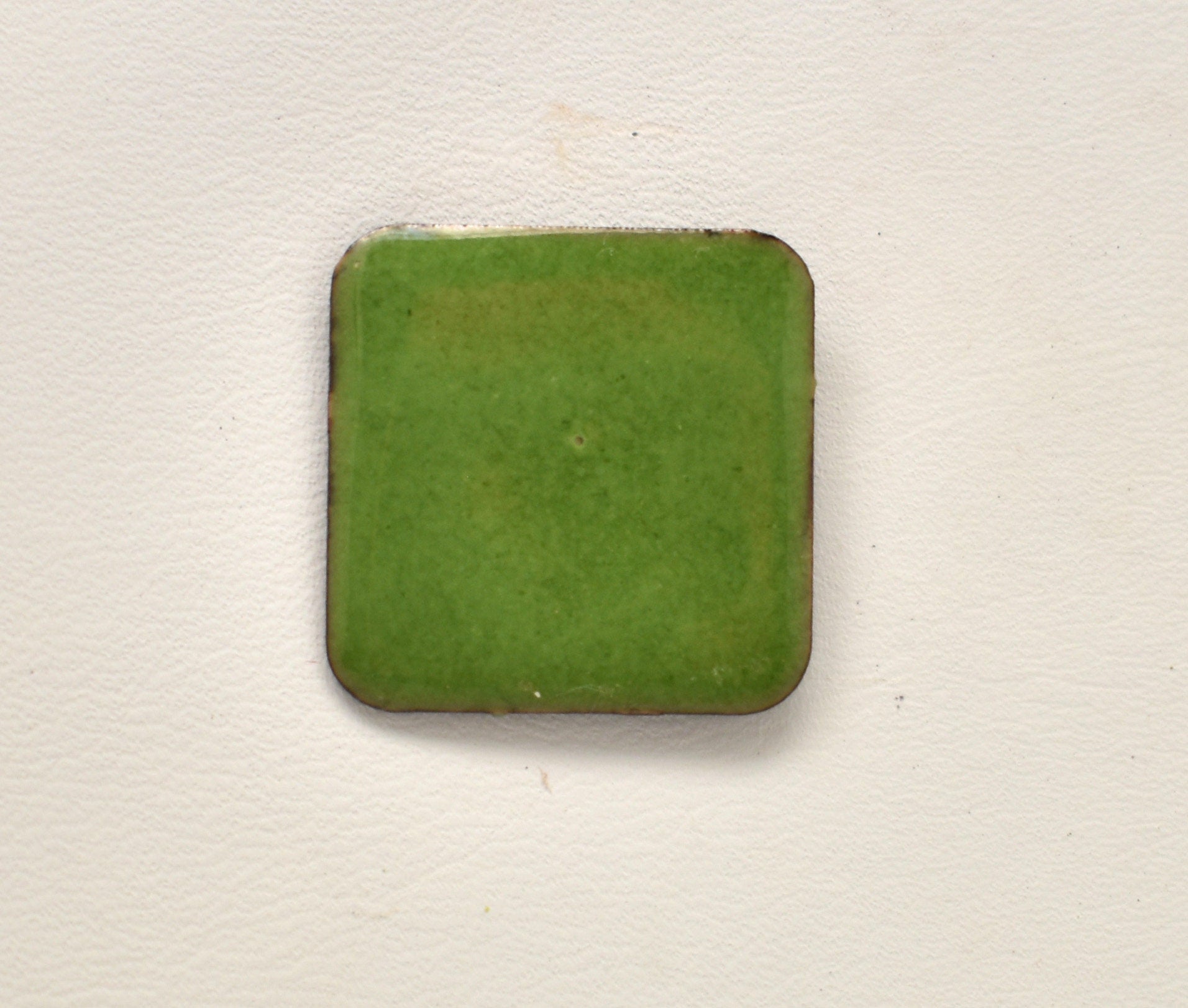 Pearly's Enamel Powder No. 467 Opaque Light Army Green 3oz. (85gr.) Great for torch/kiln/Cloisonné and Wet Packing Enameling