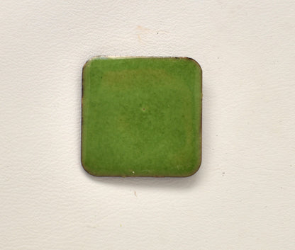 Pearly's Enamel Powder No. 467 Opaque Light Army Green 3oz. (85gr.) Great for torch/kiln/Cloisonné and Wet Packing Enameling