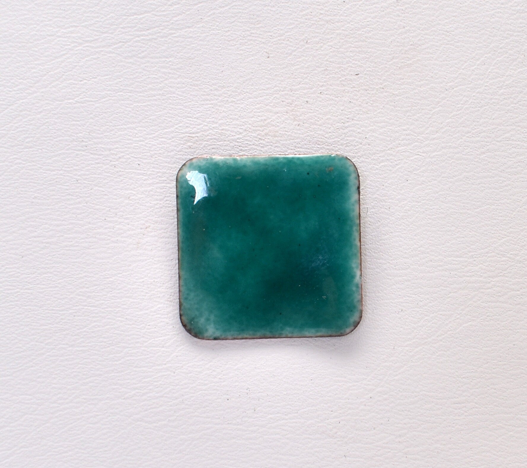 Pearly's Enamel Powder No. 312 Transparent Deep Teal 3oz. (85gr.) Great for torch/kiln/Cloisonné and Wet Packing Enameling