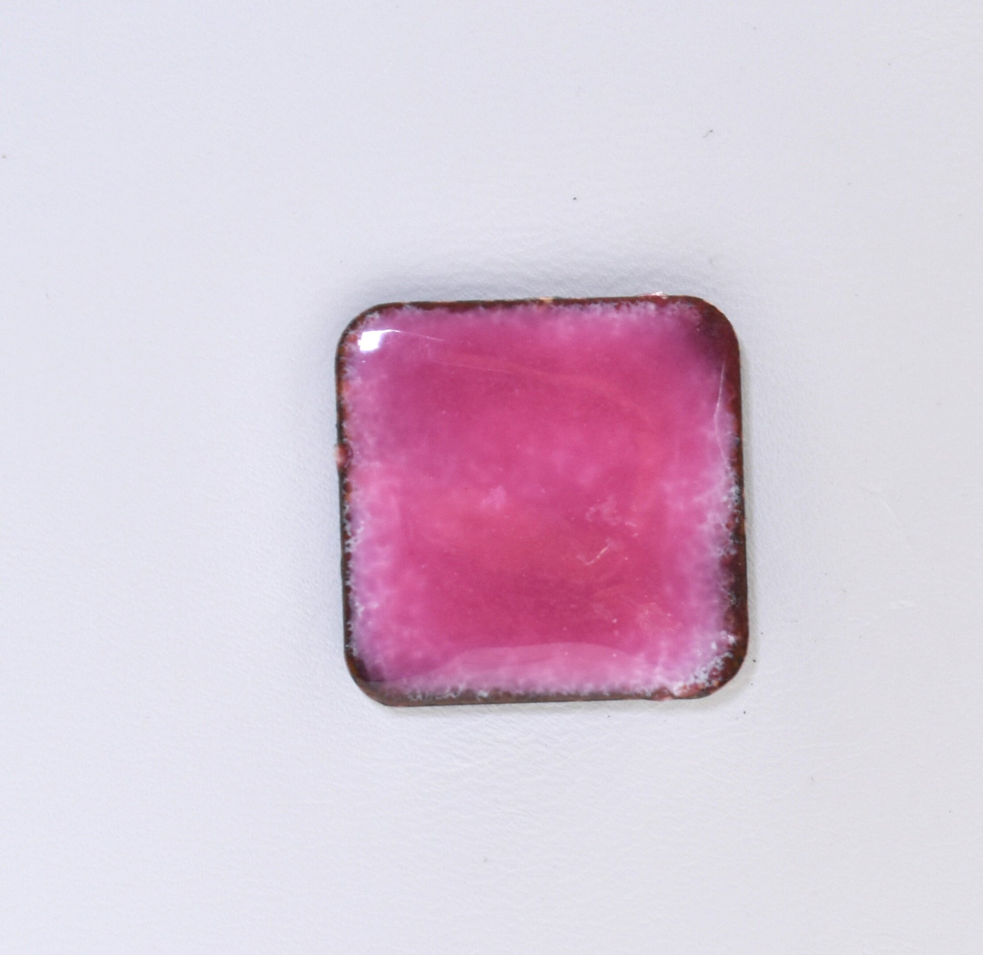 Pearly's Enamel Powder No. 115 Translucent Deep Pink 3oz. (85gr.) Great for torch/kiln/Cloisonné and Wet Packing Enameling
