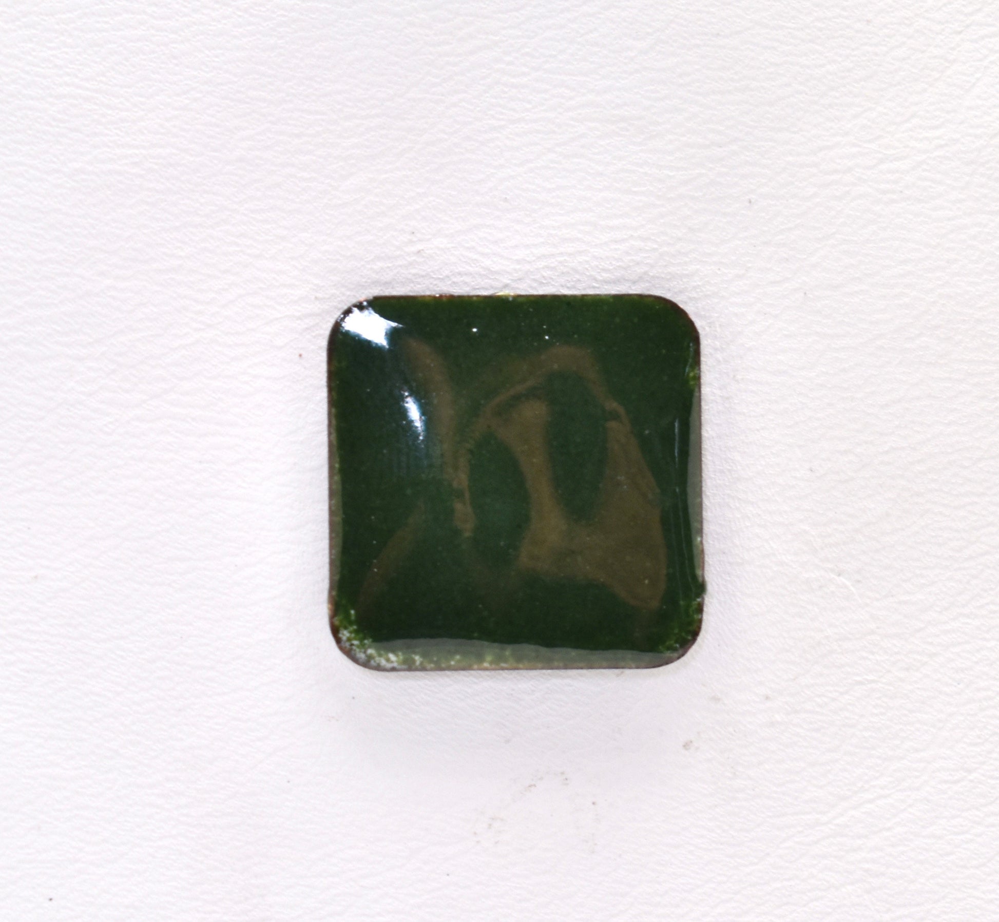 Pearly's Enamel Powder No. 124 Opaque Drak Green 3oz. (85gr.) Great for torch/kiln/Cloisonné and Wet Packing Enameling