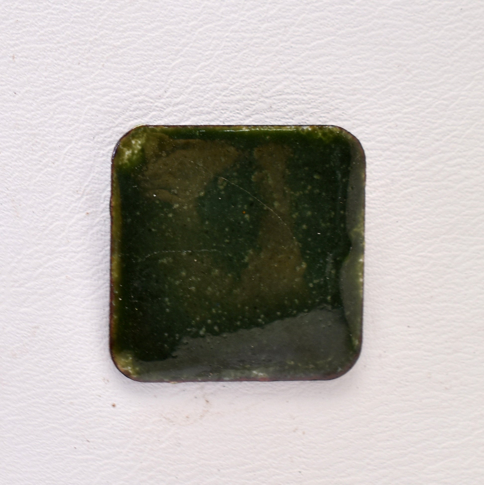 Pearly's Enamel Powder No. 217 Opaque Dark Army Green 3oz. (85gr.) Great for torch/kiln/Cloisonné and Wet Packing Enameling